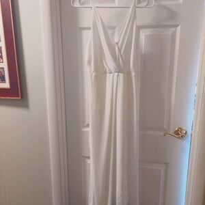 Lush Maxi Dress NWT White Size Medium